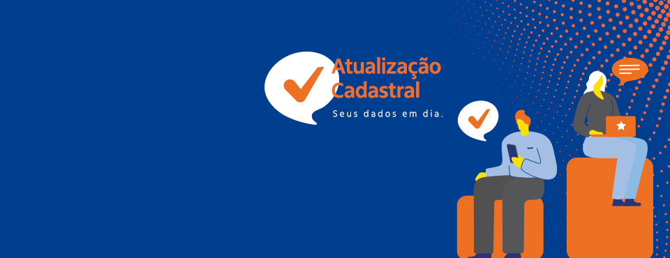 Mantenha seus dados atualizados!